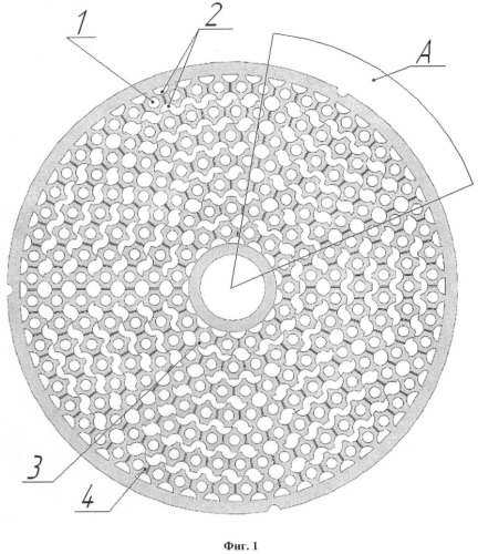Противоточный пластинчатый матрично-кольцевой малогабаритный керамический рекуператор (патент 2450210)