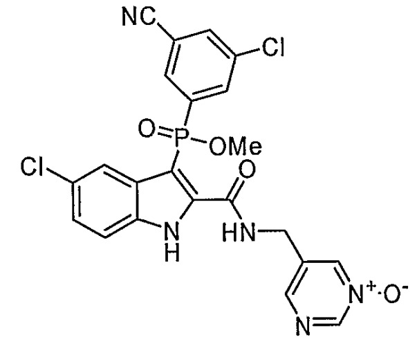Фосфоиндолы как ингибиторы вич (патент 2393163)