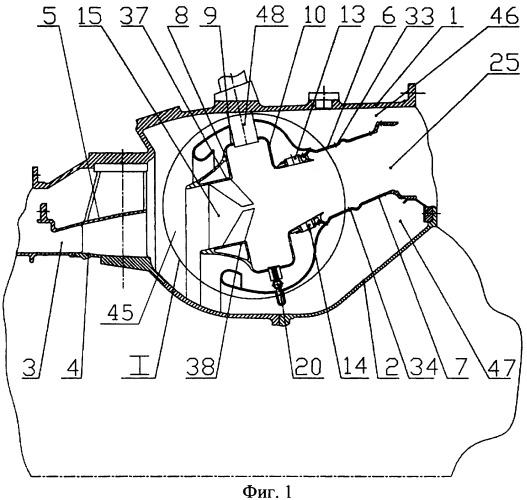 Кольцевая камера сгорания газотурбинного двигателя и способ ее работы (патент 2347144)