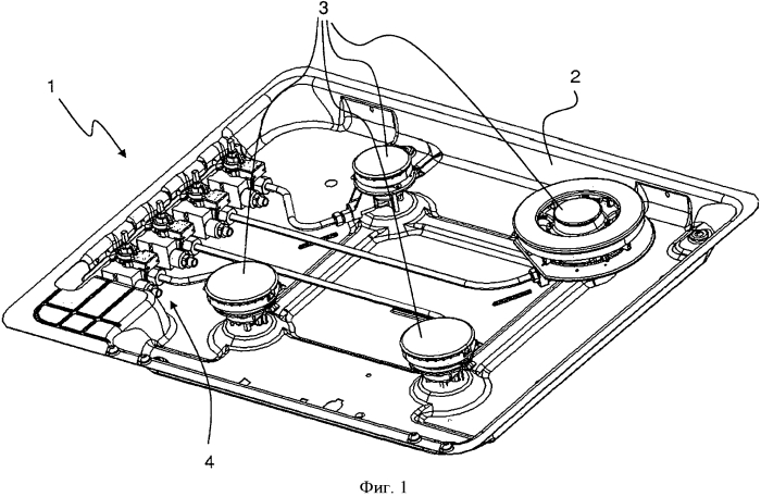 Бытовая газовая плита (патент 2556742)