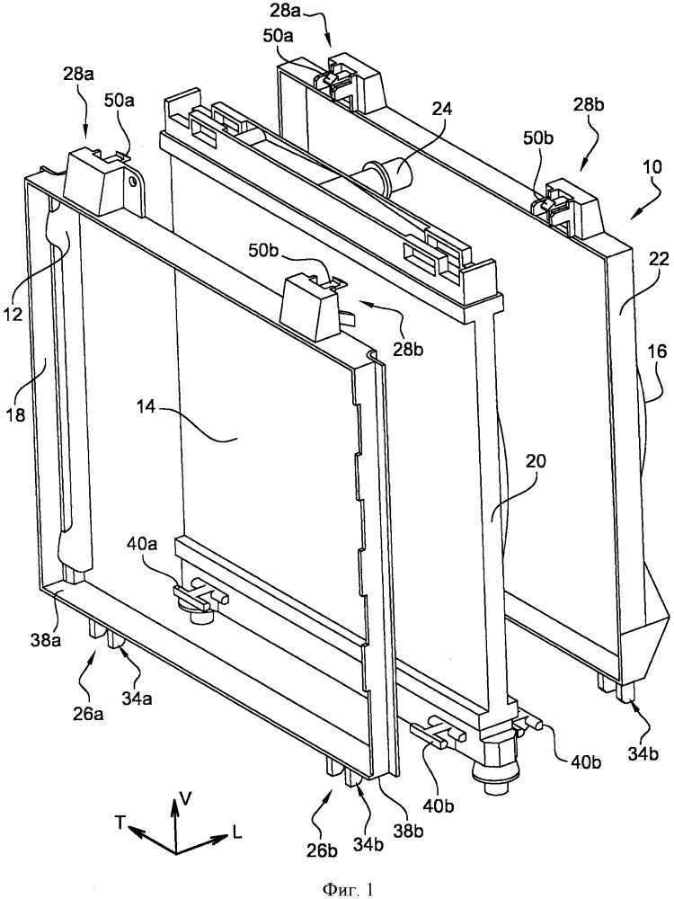 Блок охлаждения, содержащий средства компенсации производственных допусков (патент 2650328)