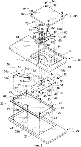 Комбинированный механизм для скользящих и вращательных движений и переносное электронное устройство, содержащее такой механизм (патент 2389149)