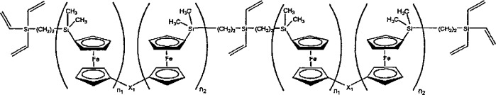 Полимер на основе поли(ферроценил)силана, способ его получения и пленка, включающая в себя полимер на основе поли(ферроценил)силана (патент 2441874)
