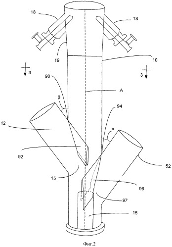 Устройство и способ для смешивания регенерированного катализатора с науглероженным (патент 2510966)