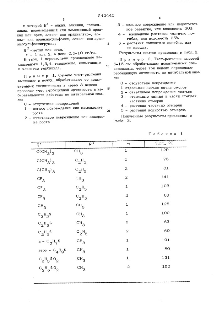 Способ борьбы с нежелательной растительностью (патент 542445)