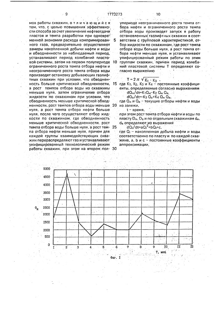 Способ эксплуатации системы газлифтных скважин (патент 1773273)