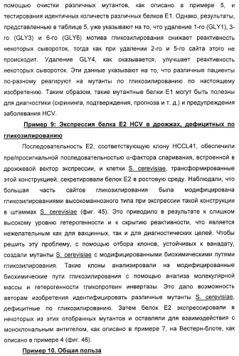 Очищенные белки оболочки вируса гепатита с для диагностического и терапевтического применения (патент 2313363)