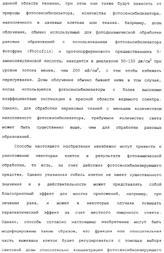 Фотохимическая интернализация для опосредованной вирусом доставки молекулы в цитозоль (патент 2317827)