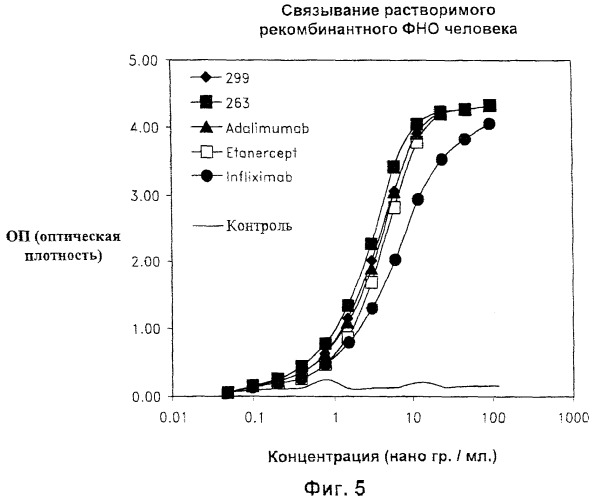 Антитела, специфичные к фактору некроза опухолей, и их применение (патент 2377253)