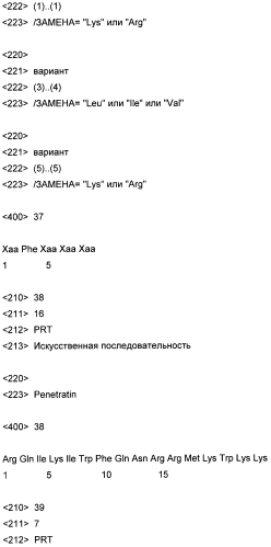 Олигопептидные соединения и их применения (патент 2549675)