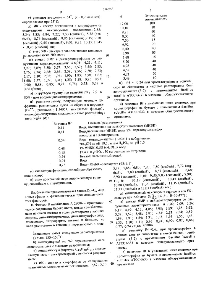 Способ получения антибиотического комплекса а-28086 (патент 576966)