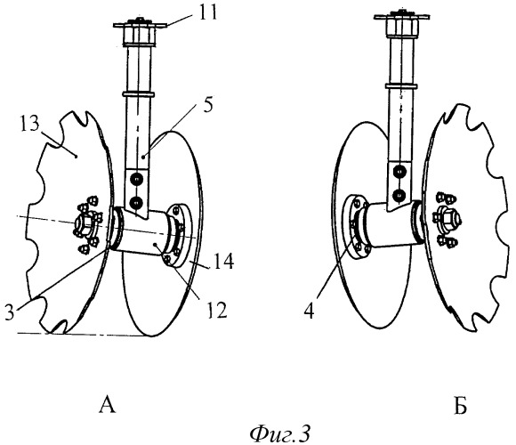 Дисковое почвообрабатывающее орудие (патент 2427119)