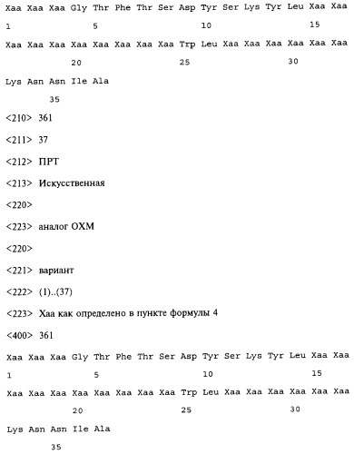 Пептид, фармацевтическая композиция (варианты) и лекарственное средство на его основе, способ лечения и/или предупреждения диабета или заболеваний, сопутствующих ожирению, способ уменьшения аппетита, уменьшения потребления пищи, уменьшения потребления калорий, уменьшения массы тела и увеличения расхода энергии (патент 2492183)