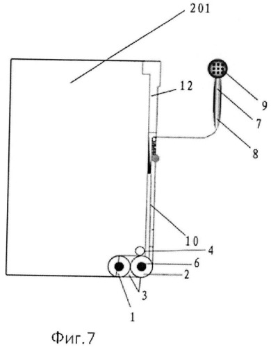 Устройство втягивания провода наушников, наушники с автоматическим втягиванием провода, неизлучающий радиотелефон и электронное устройство (патент 2492582)