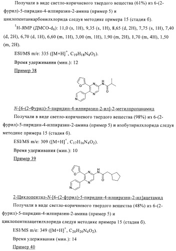 Производные пиразина, полезные в качестве антагонистов аденозинового рецептора (патент 2417994)