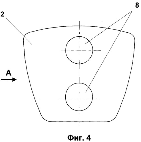Сегмент подпятника осевого гидродинамического подшипника погружного насосного агрегата для добычи нефти (патент 2339854)