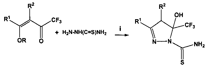 3-бутил-5-окси-5-перфтороктил-4,5-дигидро-1h-пиразол-1-карботиоамид в качестве стандартного образца состава для количественного определения фтора и серы в органических соединениях и способ его получения (патент 2603634)