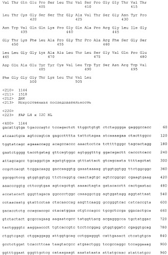 Pscaxcd3, cd19xcd3, c-metxcd3, эндосиалинxcd3, epcamxcd3, igf-1rxcd3 или fap-альфаxcd3 биспецифическое одноцепочечное антитело с межвидовой специфичностью (патент 2547600)