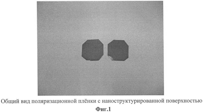 Поляризационные пленки для видимого диапазона спектра с наноструктурированной поверхностью на основе углеродных нанотрубок (патент 2426157)