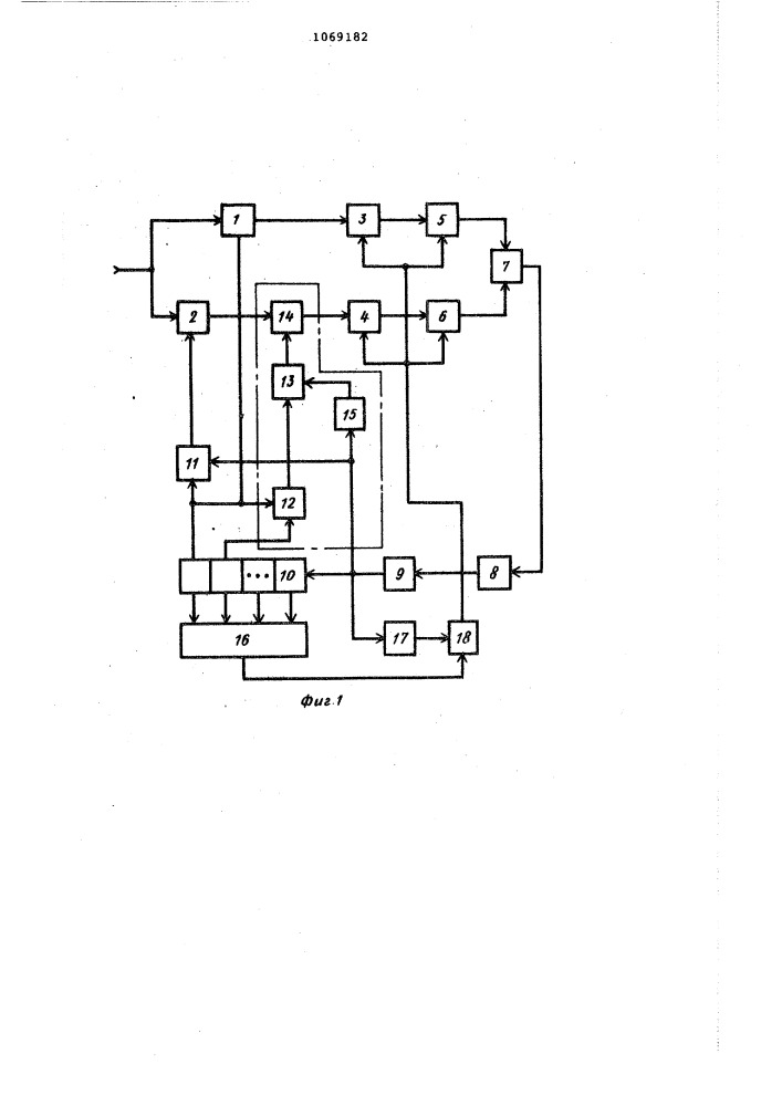 Устройство синхронизации корреляционного приемника псевдослучайных сигналов (патент 1069182)
