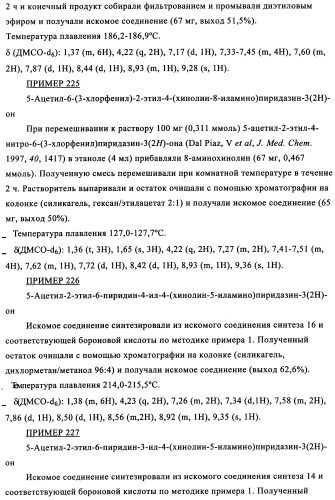 Новые производные пиридазин-3(2н)-она (патент 2346939)