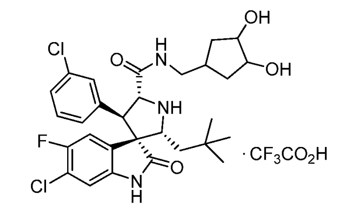 Спирооксиндольные антагонисты mdm2 (патент 2553269)