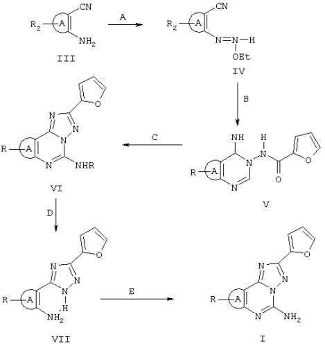 Модуляторы а3 -рецепторов аденозина (патент 2250904)
