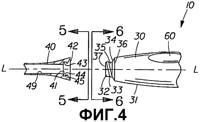 Электрическая зубная щетка с заменяемой головкой, имеющая резьбовое соединение (патент 2306114)