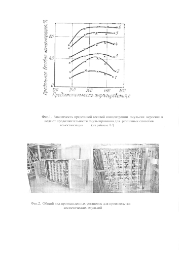 Способ получения эмульсионного косметического средства (патент 2578413)