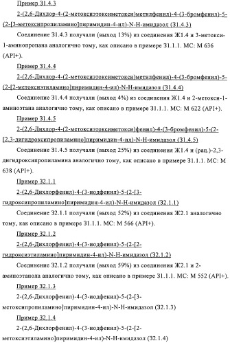 2-(2,6-дихлорфенил)диарилимидазолы, способ их получения (варианты), промежуточные продукты и фармацевтическая композиция (патент 2320645)