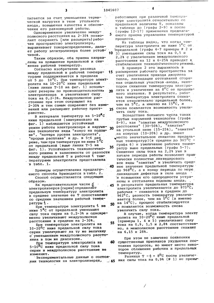 Способ контроля работы алюминиевого электролизера (патент 1041607)