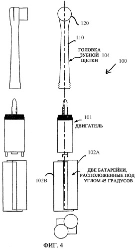 Зубная щетка с приводом и с уникальной рукояткой (патент 2329009)