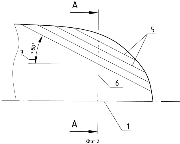 Форма надводной части носовой оконечности судна для работы в условиях интенсивного морского волнения (патент 2570511)