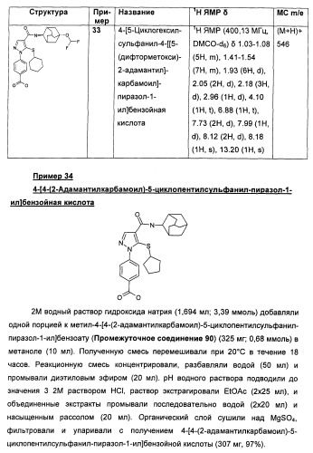 Производные пиразола в качестве ингибиторов 11-бета-hsd1 (патент 2462456)