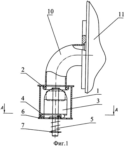 Устройство для аварийной герметизации кабины самолета при посадке на воду (патент 2341415)