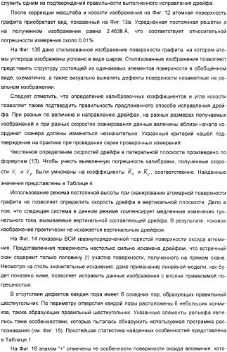 Способ коррекции искаженных дрейфом изображений поверхности, полученных на сканирующем зондовом микроскопе (патент 2326367)