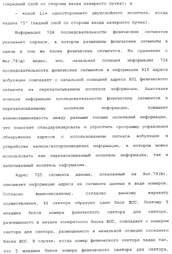 Носитель информации, способ воспроизведения и способ записи (патент 2340958)