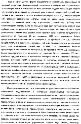 Интенсивный подсластитель для регулирования веса и подслащенные им композиции (патент 2428050)