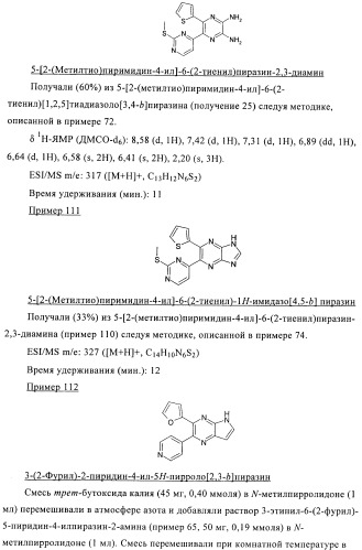 Производные пиразина, полезные в качестве антагонистов аденозинового рецептора (патент 2417994)