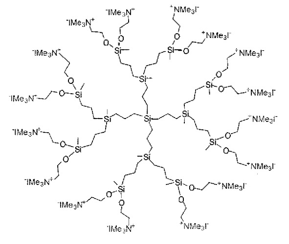 Новые карбосилановые дендримеры, их получение и применение (патент 2422474)