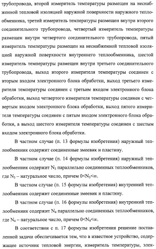 Способ измерения теплового сопротивления (варианты) и устройство для его осуществления (варианты) (патент 2308710)