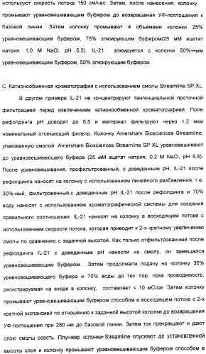 Продуцирование il-21 в прокариотических клетках-хозяевах (патент 2354703)