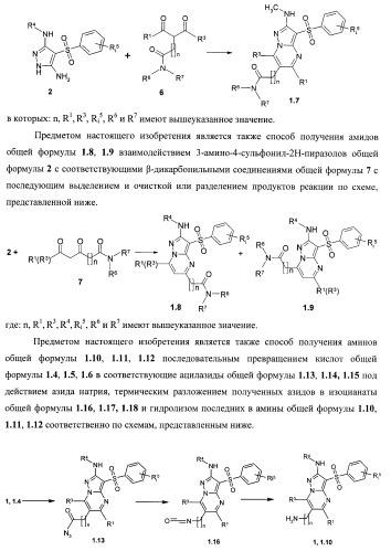 Замещенные 2-алкиламино-3-сульфонил-пиразоло[1,5-a]пиримидины, антагонисты серотониновых 5-ht6 рецепторов, способы их получения и применения (патент 2399621)