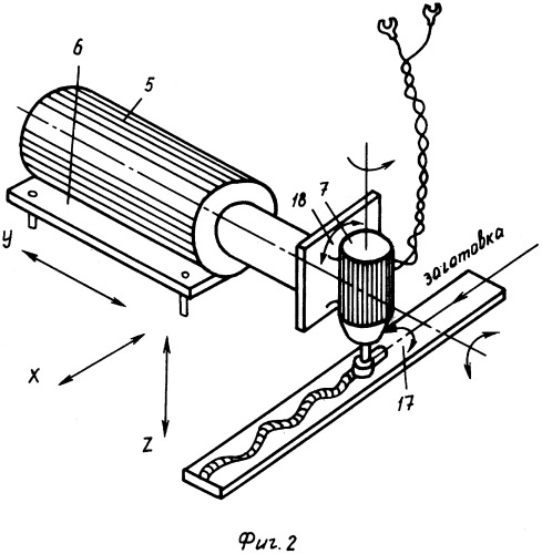 Способ получения рельефной поверхности и устройство для его осуществления (патент 2301745)