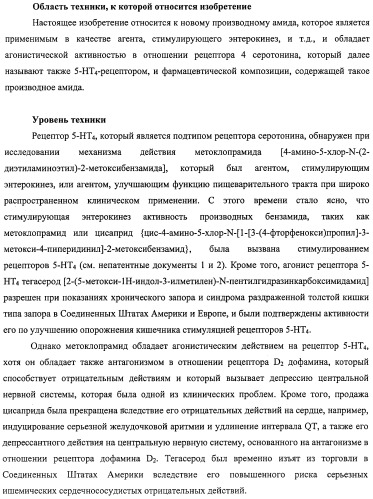 Производное амида и содержащая его фармацевтическая композиция (патент 2481343)