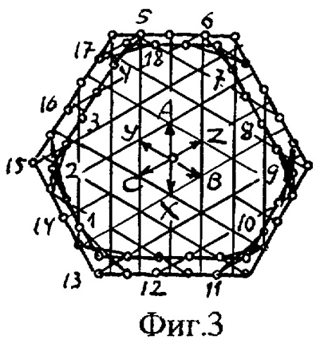 Трехфазная двухслойная дробная (q=4,25) обмотка электрических машин (патент 2267204)