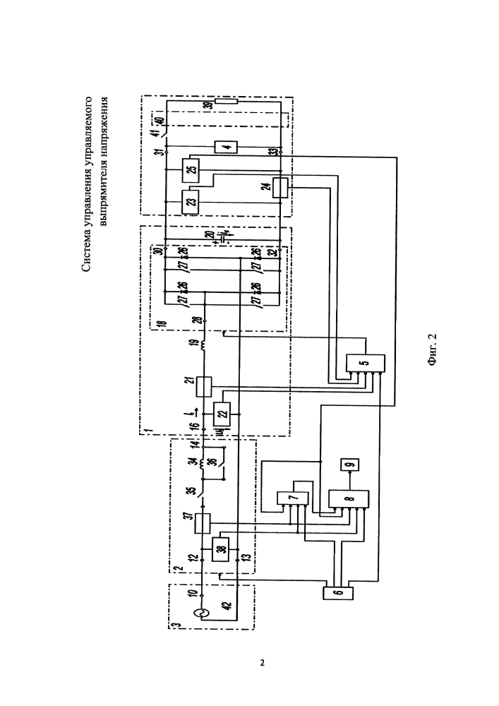 Система управления управляемого выпрямителя напряжения (патент 2622043)