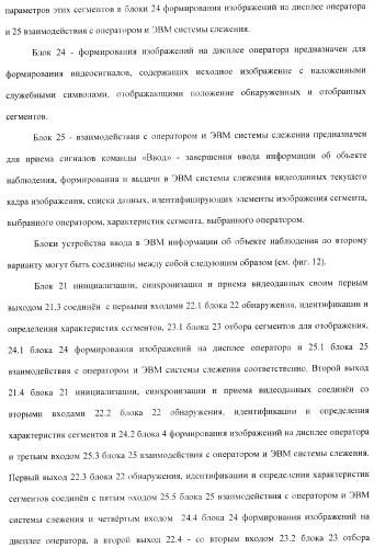 Способ ввода в эвм системы слежения информации об объекте наблюдения и устройство для его осуществления (варианты) (патент 2368952)