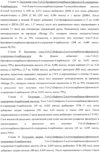 Производные феноксихроманкарбоновой кислоты, замещенные в 6-ом положении (патент 2507200)