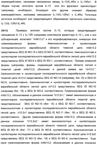 Антитела против интерлейкина-13 человека и их применение (патент 2427589)